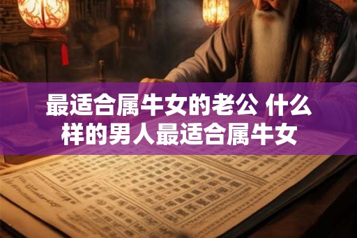 最适合属牛女的老公 什么样的男人最适合属牛女