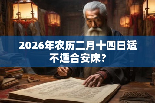 2026年农历二月十四日适不适合安床？