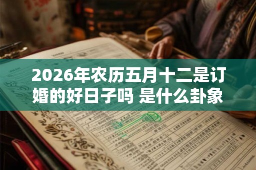 2026年农历五月十二是订婚的好日子吗 是什么卦象