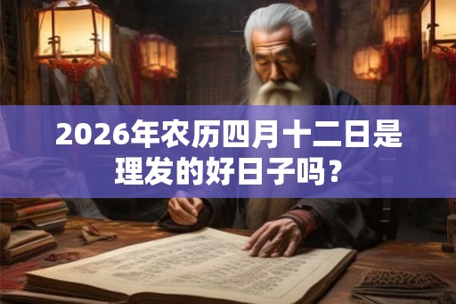 2026年农历四月十二日是理发的好日子吗? 2026年农历四月十二日是理发的好日子吗?