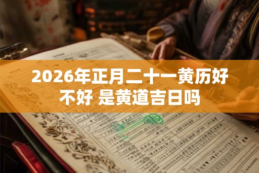 2026年正月二十一黄历好不好 是黄道吉日吗