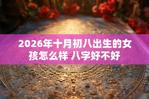 2026年十月初八出生的女孩怎么样 八字好不好