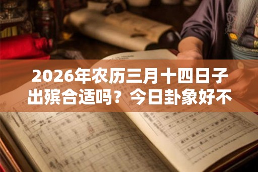 2026年农历三月十四日子出殡合适吗？今日卦象好不好？