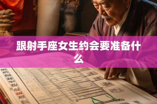 跟射手座女生约会要准备什么