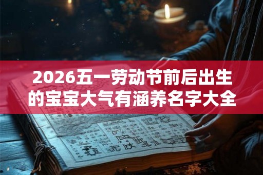 2026五一劳动节前后出生的宝宝大气有涵养名字大全集