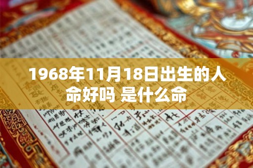 1968年11月18日出生的人命好吗 是什么命 1968年11月18日出生的人命好吗 是什么命