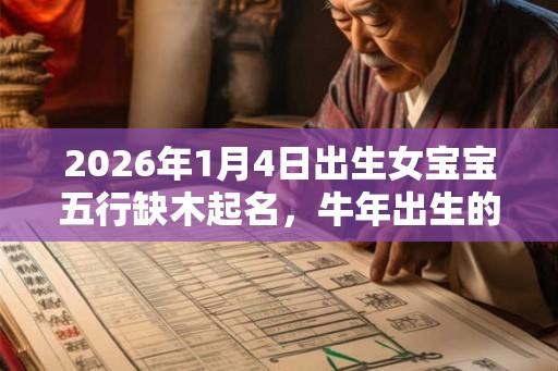 2026年1月4日出生女宝宝五行缺木起名，牛年出生的女宝宝好吗？