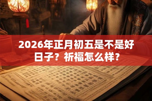 2026年正月初五是不是好日子?祈福怎么样? 2026年正月初五是不是好日子?祈福怎么样?