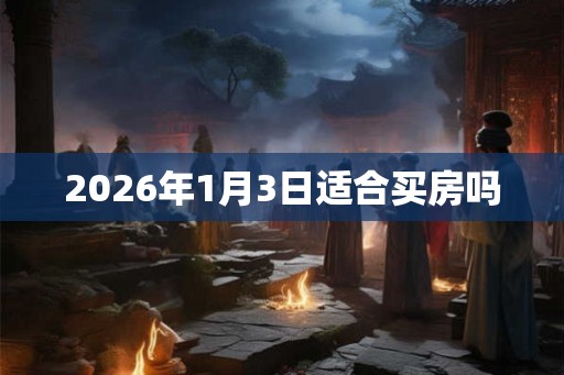 2026年1月3日适合买房吗 2026年1月3日适合买房吗