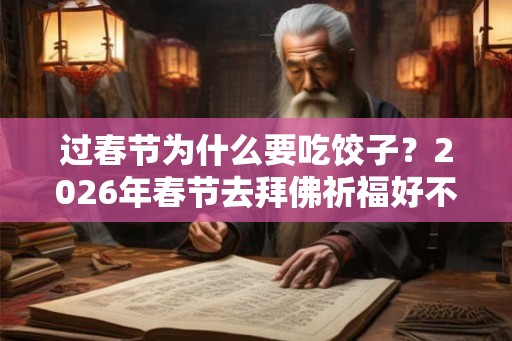 过春节为什么要吃饺子？2026年春节去拜佛祈福好不好？