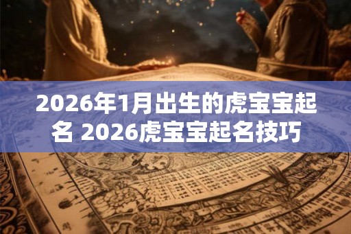 2026年1月出生的虎宝宝起名 2026虎宝宝起名技巧