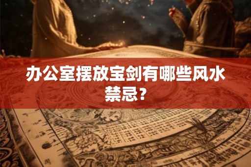 办公室摆放宝剑有哪些风水禁忌？