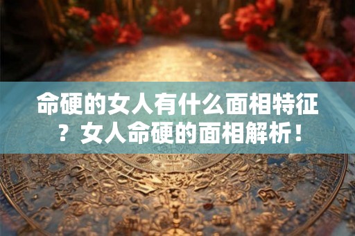 命硬的女人有什么面相特征？女人命硬的面相解析！