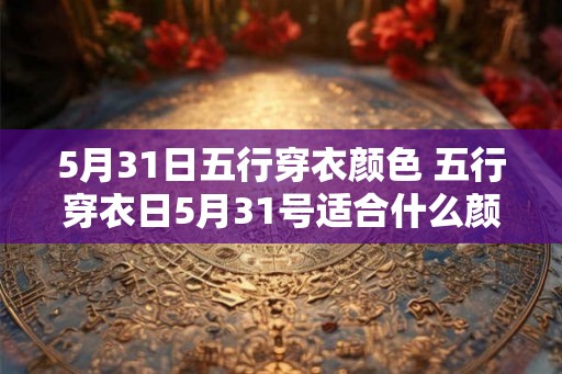 5月31日五行穿衣颜色 五行穿衣日5月31号适合什么颜色 5月31日五行穿衣颜色 五行穿衣日5月31号适合什么颜色