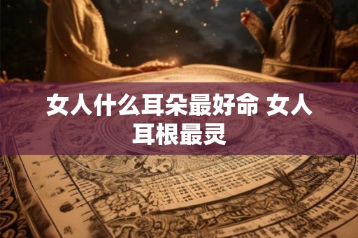 女人什么耳朵最好命 女人耳根最灵