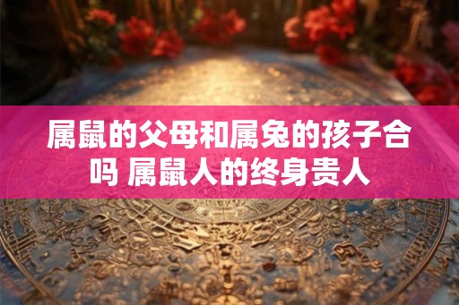 属鼠的父母和属兔的孩子合吗 属鼠人的终身贵人