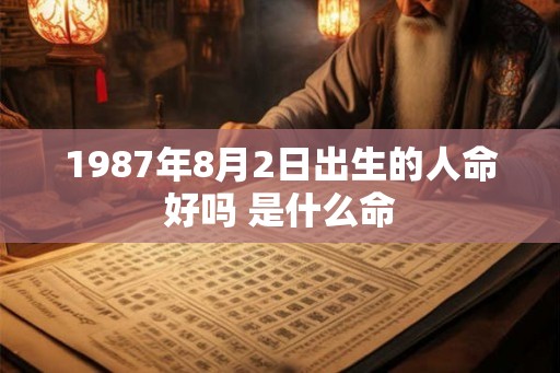 1987年8月2日出生的人命好吗 是什么命