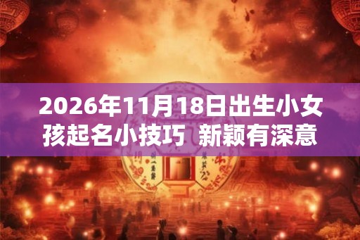2026年11月18日出生小女孩起名小技巧  新颖有深意的名字