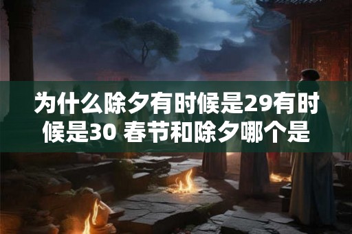 为什么除夕有时候是29有时候是30 春节和除夕哪个是过年