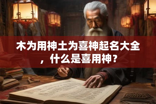 木为用神土为喜神起名大全，什么是喜用神？