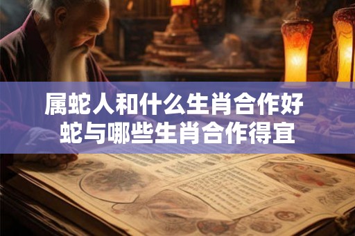 属蛇人和什么生肖合作好 蛇与哪些生肖合作得宜