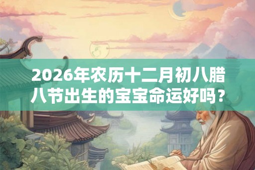 2026年农历十二月初八腊八节出生的宝宝命运好吗？