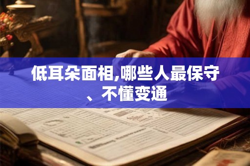 低耳朵面相,哪些人最保守、不懂变通