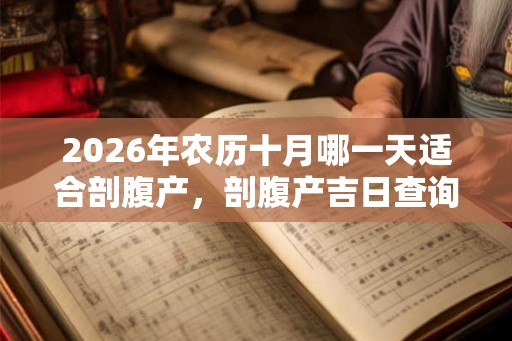 2026年农历十月哪一天适合剖腹产，剖腹产吉日查询