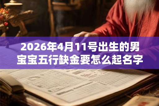 2026年4月11号出生的男宝宝五行缺金要怎么起名字