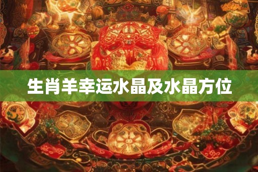 生肖羊幸运水晶及水晶方位