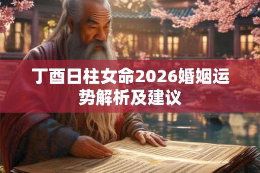 丁酉日柱女命2026婚姻运势解析及建议