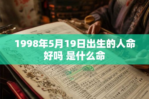 1998年5月19日出生的人命好吗 是什么命
