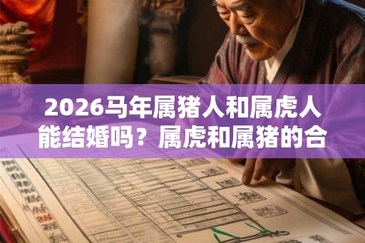 2026马年属猪人和属虎人能结婚吗？属虎和属猪的合不合婚？