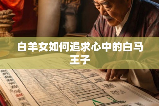 白羊女如何追求心中的白马王子