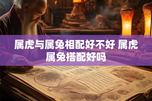 属虎与属兔相配好不好 属虎属兔搭配好吗