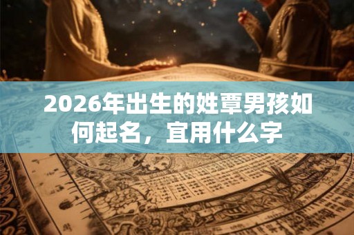 2026年出生的姓覃男孩如何起名，宜用什么字