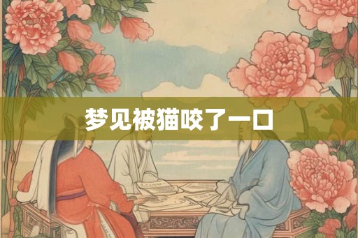 梦见被猫咬了一口