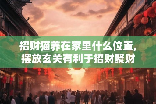 招财猫养在家里什么位置,摆放玄关有利于招财聚财 招财猫养在家里什么位置,摆放玄关有利于招财聚财