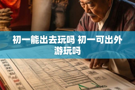 初一能出去玩吗 初一可出外游玩吗