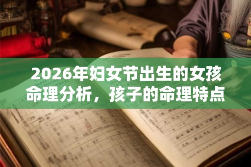 2026年妇女节出生的女孩命理分析,孩子的命理特点分析。 2026年妇女节出生的女孩命理分析,孩子的命理特点分析。