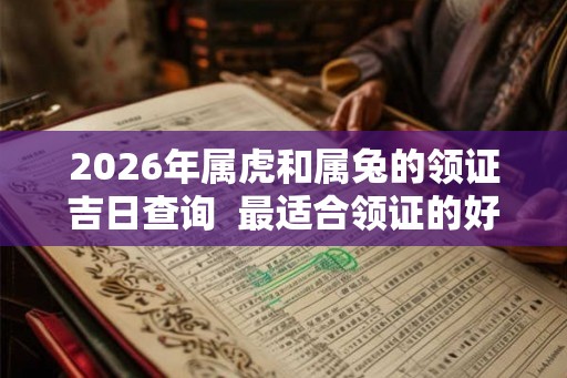 2026年属虎和属兔的领证吉日查询  最适合领证的好日子