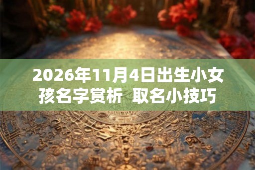 2026年11月4日出生小女孩名字赏析  取名小技巧