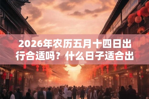 2026年农历五月十四日出行合适吗？什么日子适合出门？