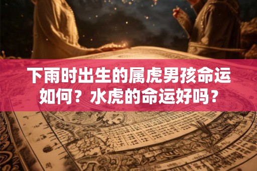 下雨时出生的属虎男孩命运如何?水虎的命运好吗? 下雨时出生的属虎男孩命运如何?水虎的命运好吗?