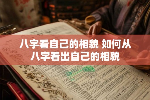 八字看自己的相貌 如何从八字看出自己的相貌 八字看自己的相貌 如何从八字看出自己的相貌