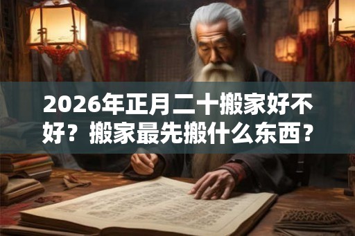 2026年正月二十搬家好不好？搬家最先搬什么东西？