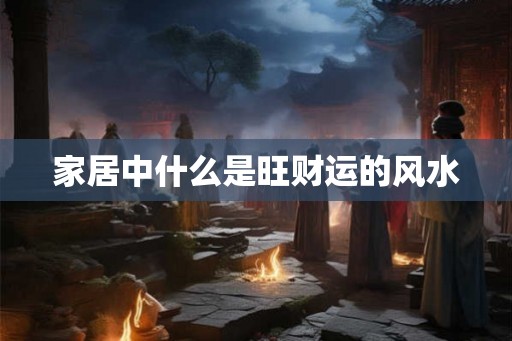 家居中什么是旺财运的风水