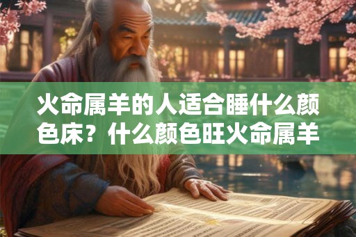 火命属羊的人适合睡什么颜色床？什么颜色旺火命属羊人？