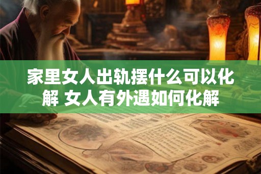 家里女人出轨摆什么可以化解 女人有外遇如何化解