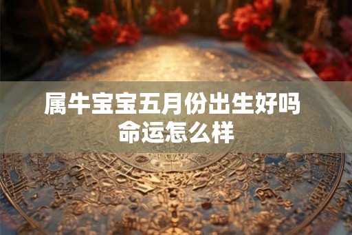 属牛宝宝五月份出生好吗 命运怎么样